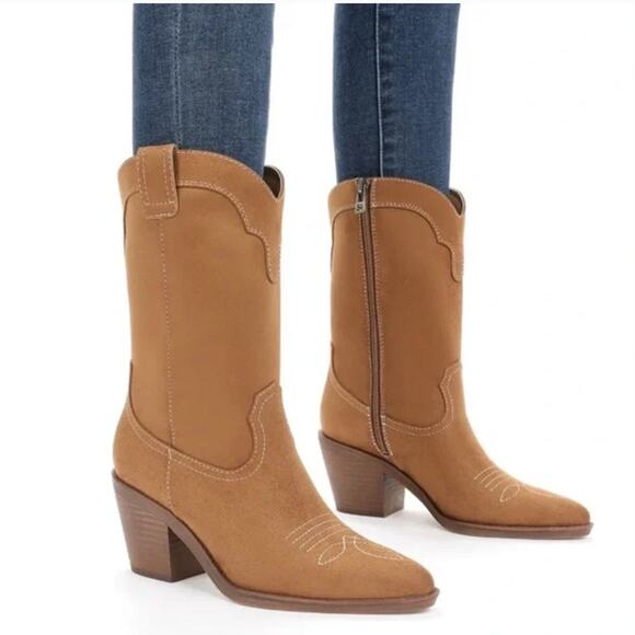 Sam & Libby Breanna Mid-Shaft Western Boot - Picture 1 of 11